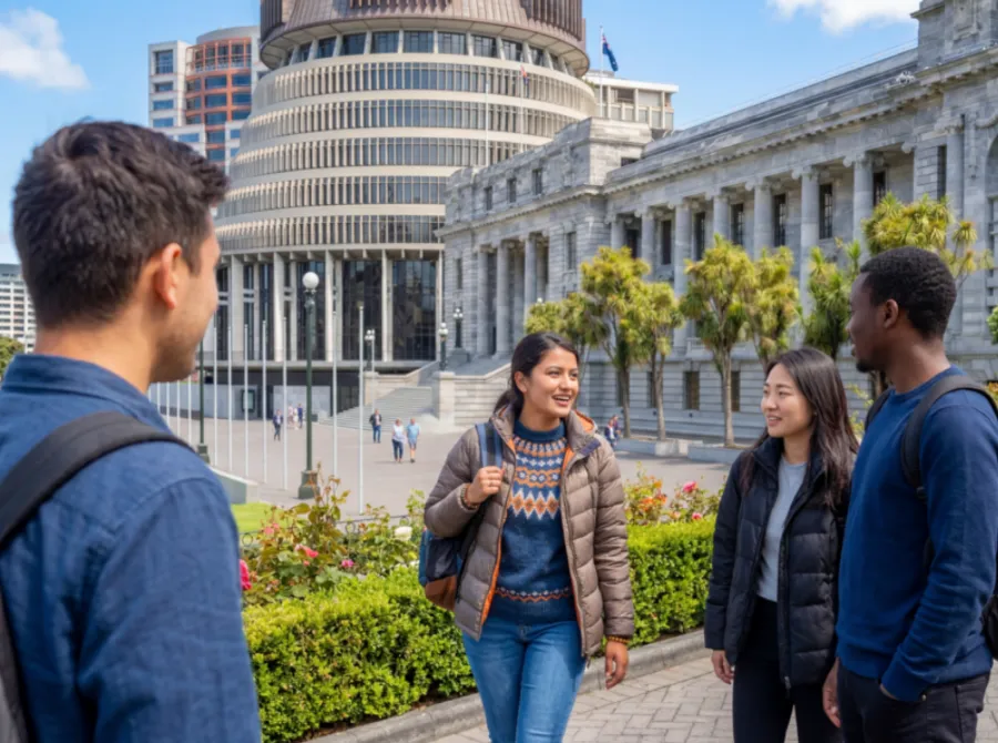 International Students In Newzealand City