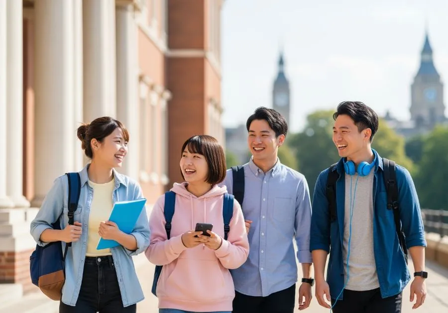 Japanese Students Study Abroad