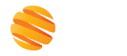 Sun Logo Orange White